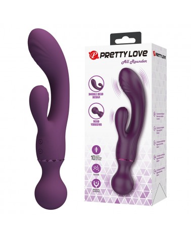 PRETTY LOVE - VIBRATORE PUNTO G VIOLA TUTTOFARE