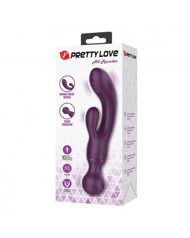 PRETTY LOVE - VIBRATORE PUNTO G VIOLA TUTTOFARE