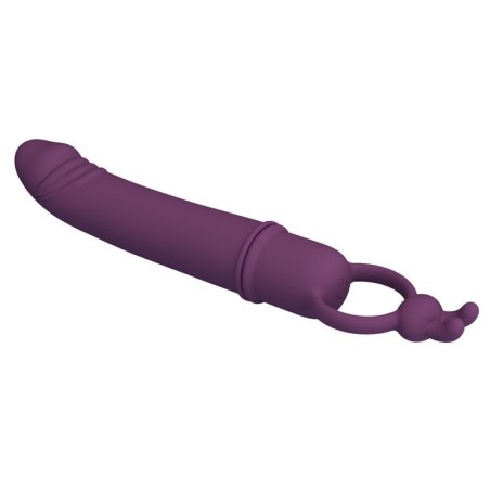 PRETTY LOVE - CORA VIBRATORE A FORMA DI PENE CON ANELLO DI RESISTENZA