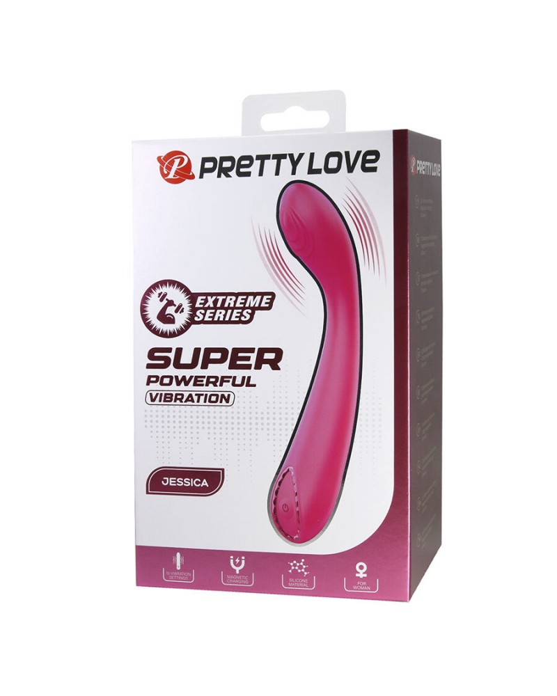 PRETTY LOVE - JESSICA VIBRATORE ROSA JESSICA HIGH POWER