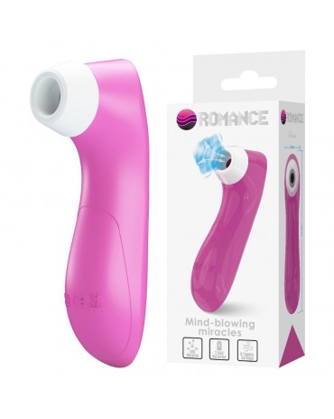 ROMANCE - DISPOSITIVO DI ASPIRAZIONE CLITORIDEA CON TECNOLOGIA A PULSAZIONE ROSA