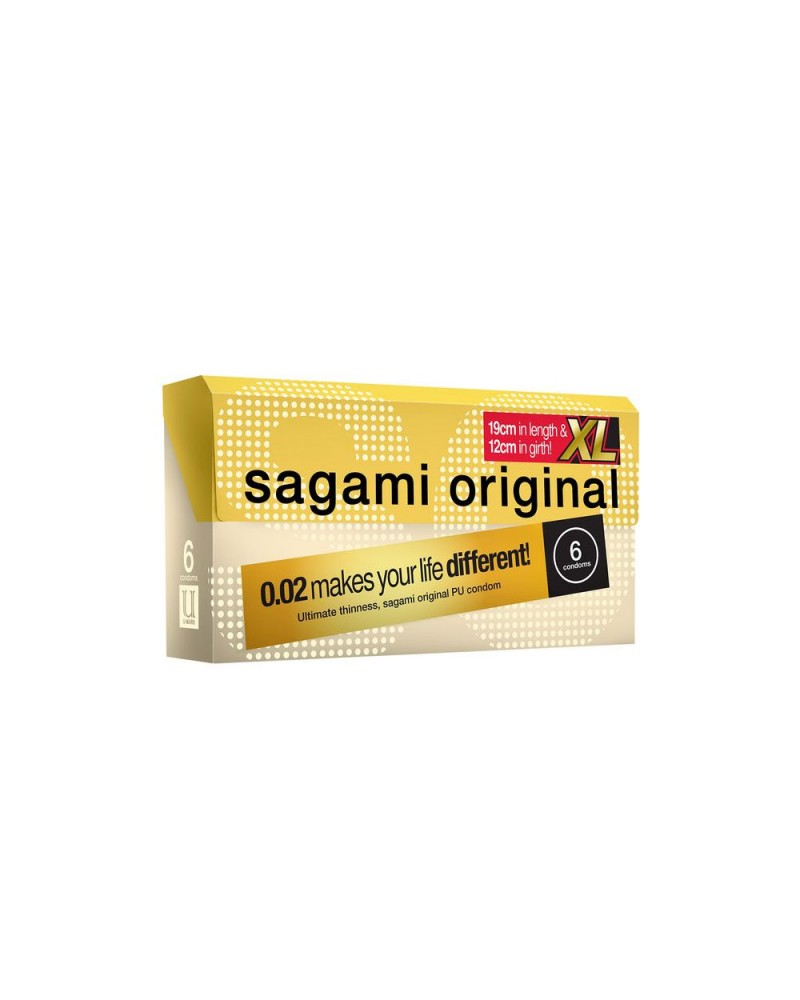 Sagami Original  0.02 -XL - 6 pezzi