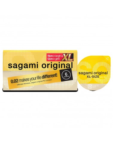 Sagami Original 0 02 XL 6 pezzi