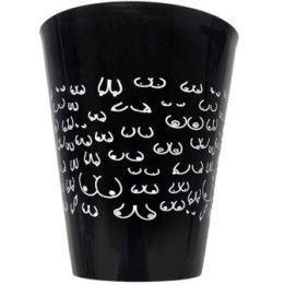 DIABLO PICANTE - TAZZA NERA 500 ML CON SENO BIANCO