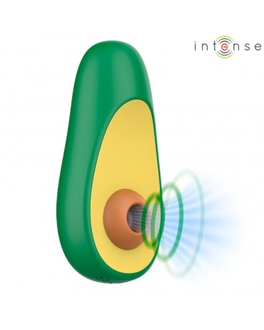INTENSE - WAKI STIMOLATORE CLITORIDEO AD ASPIRAZIONE AVOCADO 2