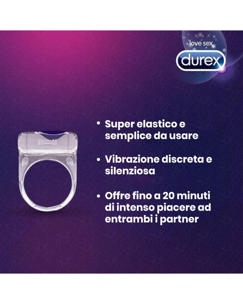 Durex Play Vibrations anello vibrante Comodo it