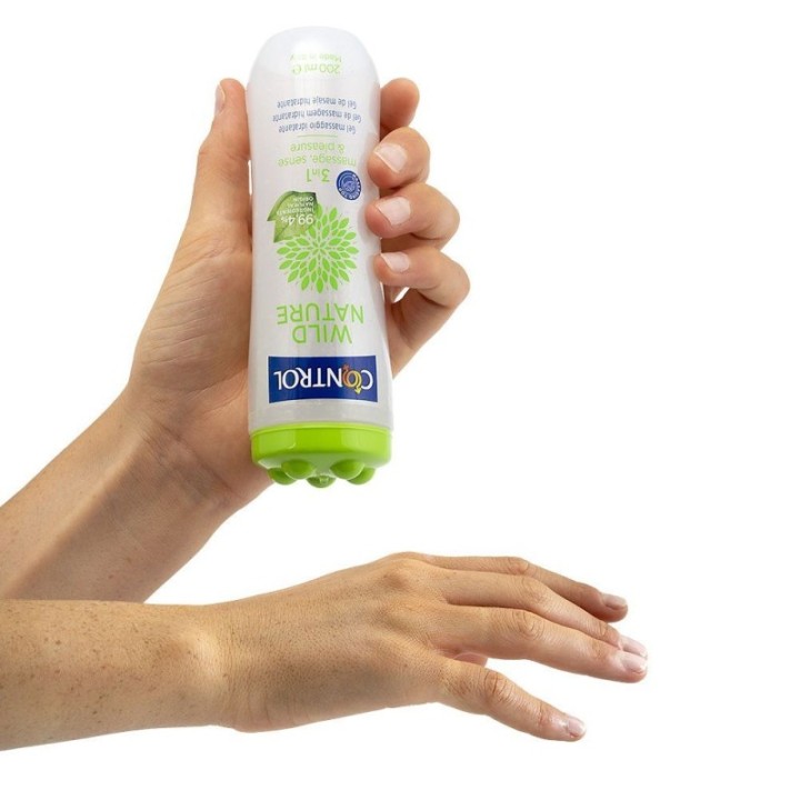 Control Wild Nature 3 in1 Lubrificante intimo e Gel per massaggi comodo it