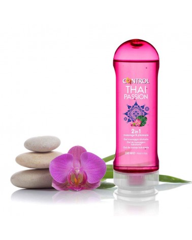 Control 2in1 gel da massaggio Thai Passion Comodo it