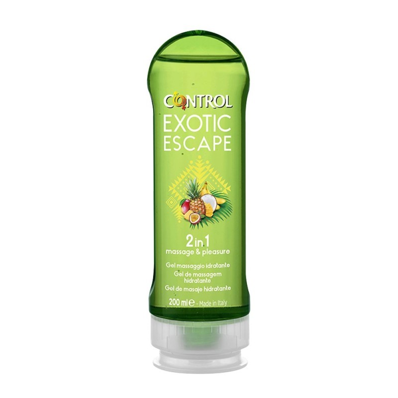 Control 2in1 Exotic Escape gel da massaggio Comodo it