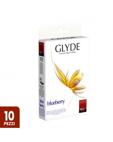 Glyde Blueberry preservativi aromatizzati al mirtillo | Comodo.it