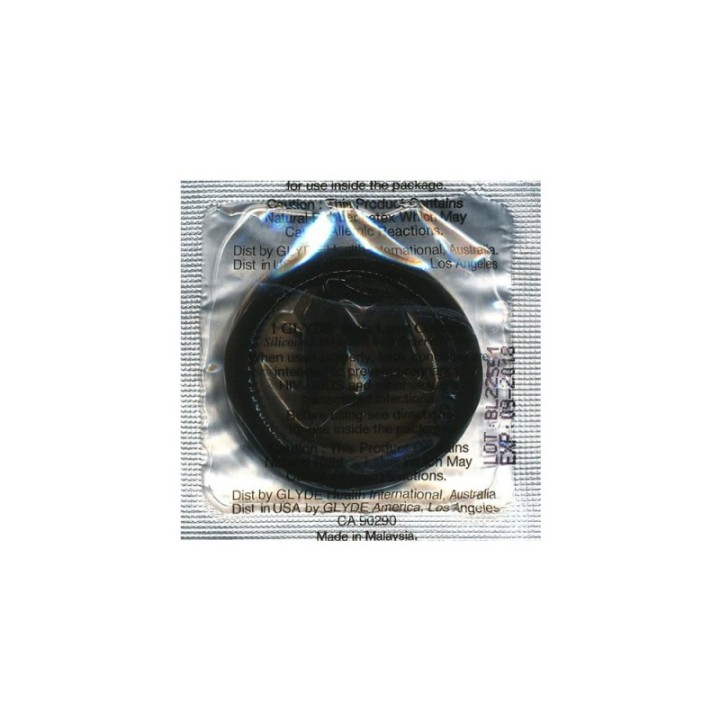 Preservativi Glyde Cola neri aromatizzati | Comodo.it