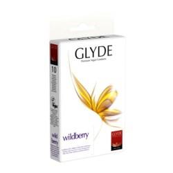 Glyde Wildberry al mirtillo: Preservativi vegan aromatizzati | Comodo.it