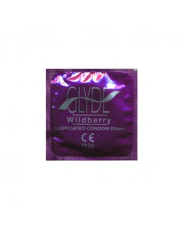 Glyde Wildberry al mirtillo: Preservativi vegan aromatizzati | Comodo.it