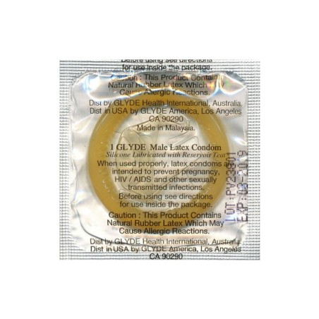 Preservativi vegan Glyde Vanilla aroma d amore Comodo it