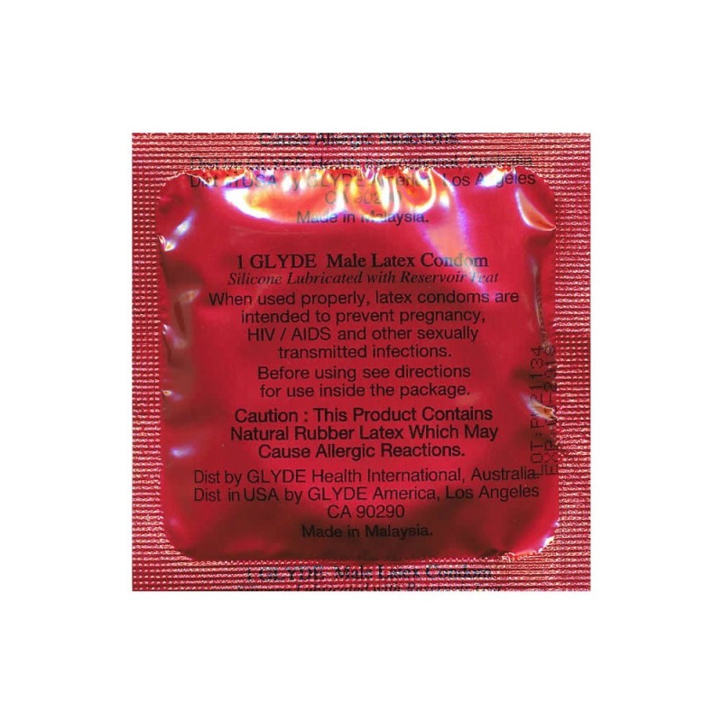 Glyde Slimfit preservativi extra small vegani Comodo it