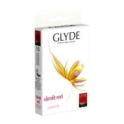 Preservativi colorati Glyde Slimfit Red, small | Comodo.it