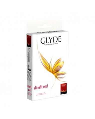 Preservativi colorati Glyde Slimfit Red, small | Comodo.it