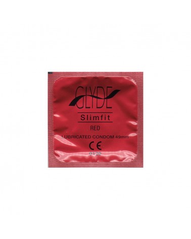 Preservativi colorati Glyde Slimfit Red, small | Comodo.it