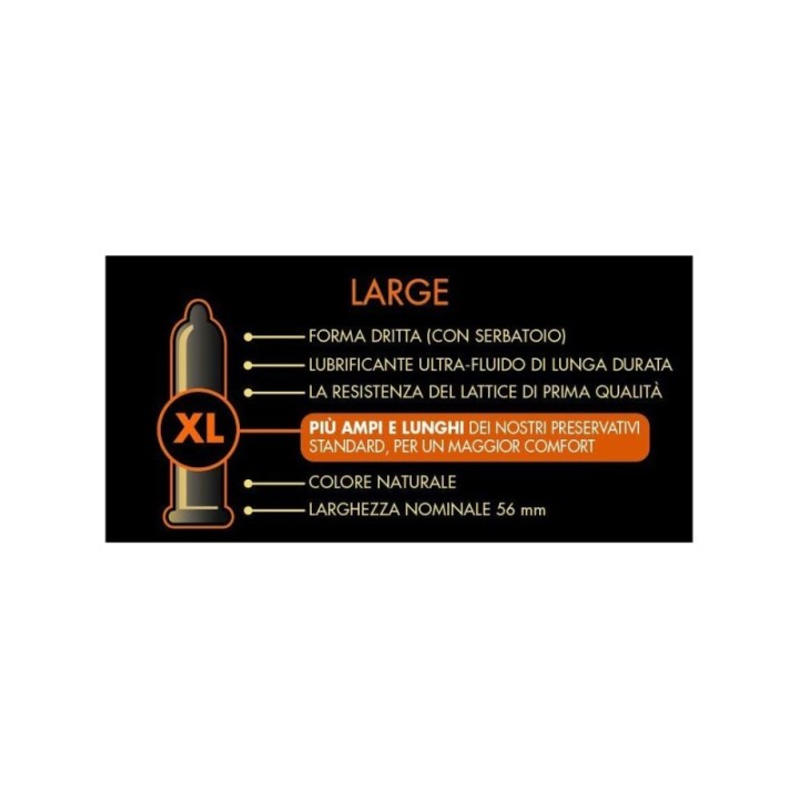 Skyn Large Preservativi XL senza lattice anallergici Comodo it