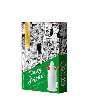 Egzo Cocky Friend condom stimolanti Comodo it