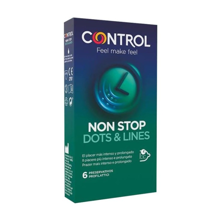 Control Non Stop: Preservativi 2in1 Ritardanti e stimolanti | Comodo it