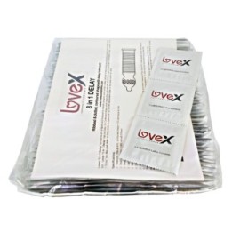 Lovex Condoms 3in1 Delay preservativi stimolanti ritardanti e anatomici Comodo it
