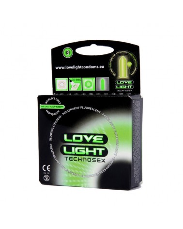 Love Light Glow Condom preservativi fosforescenti | Comodo.it