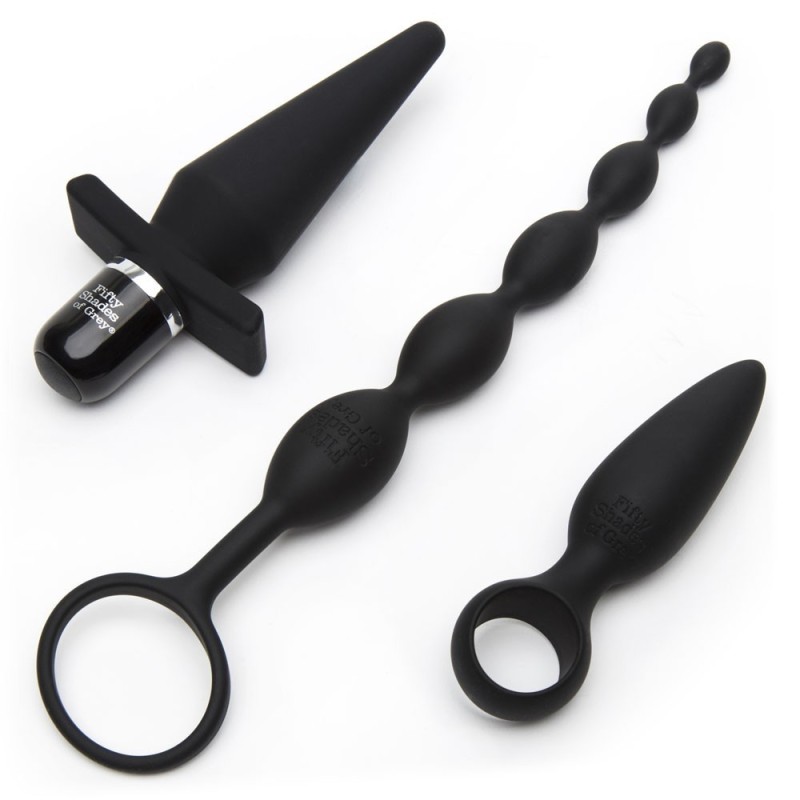 Fifty Shades of Grey Pleasure Overload kit sesso anale Comodo it