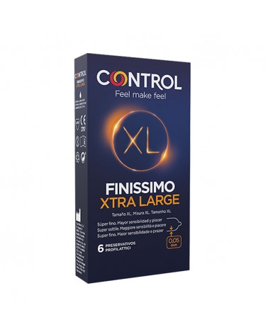 Control Finissimo xl: preservativi XL ultra sensibili | Comodo.it