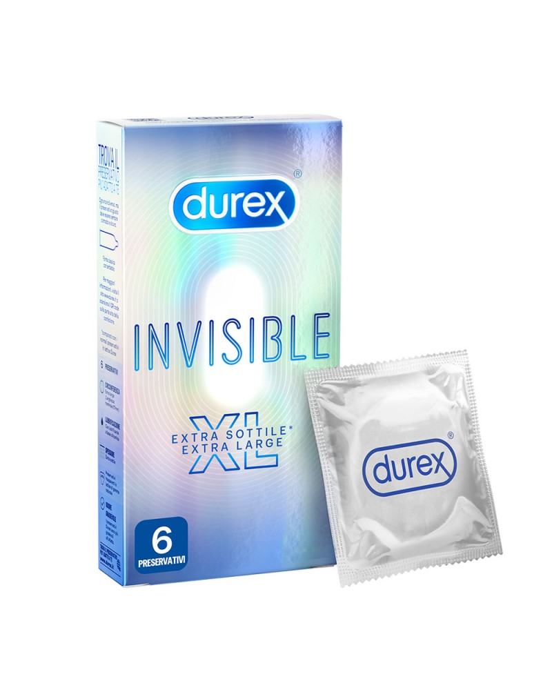 DUREX INVISIBLE XL