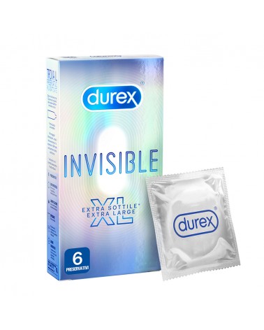 Durex Invisible XL: preservativi ultra sottili XL | Comodo.it
