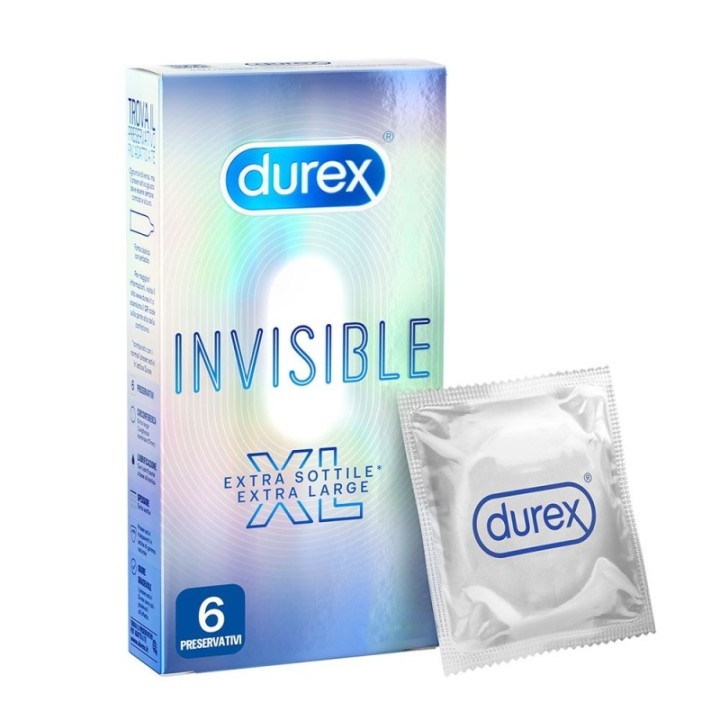 Durex Invisible XL: preservativi ultra sottili XL | Comodo.it