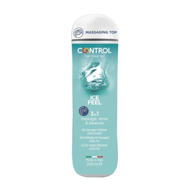 Control Gel Massage Ice Feel 3in1: lubrificante effetto freddo | Comodo.it
