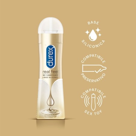 Gel Durex Real Feel Pleasure 100 pelle su pelle Comodo it