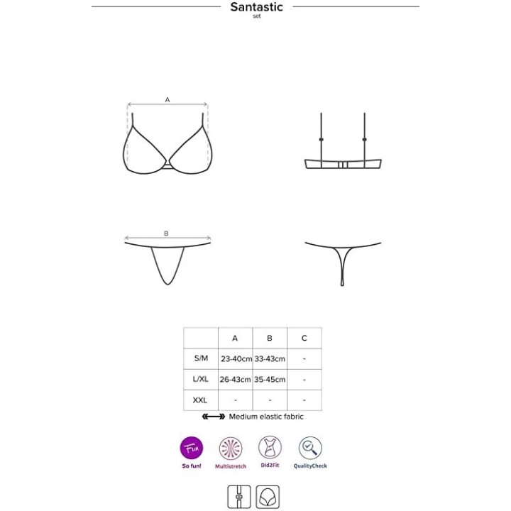 Obsessive Santastic: lingerie natalizia | Comodo.it