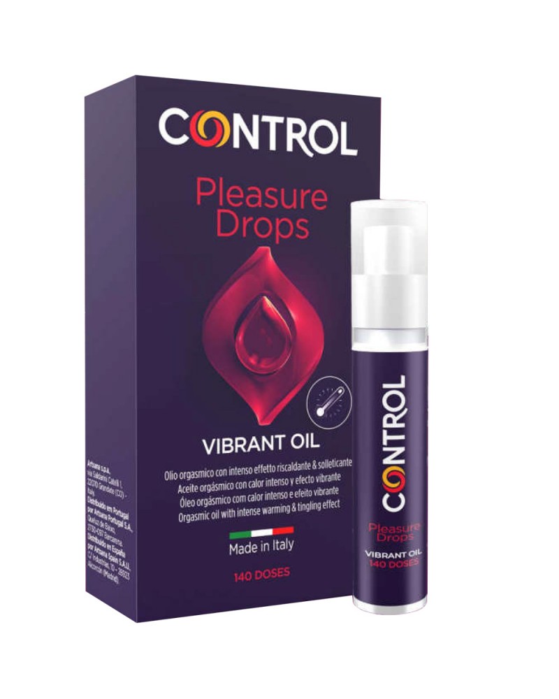 CONTROL PLEASURE DROPS - VIBRATING OIL