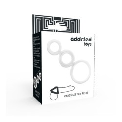 Addicted toys: set 3 anelli fallici | Comodo.it 2