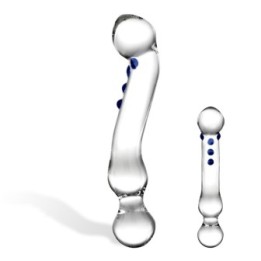 Glass -  Textured 6'': dildo in vetro | Comodo.it