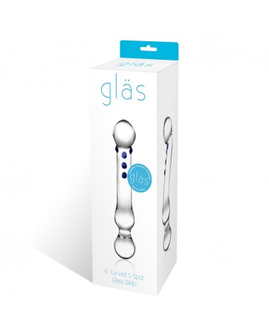 Glass -  Textured 6'': dildo in vetro | Comodo.it