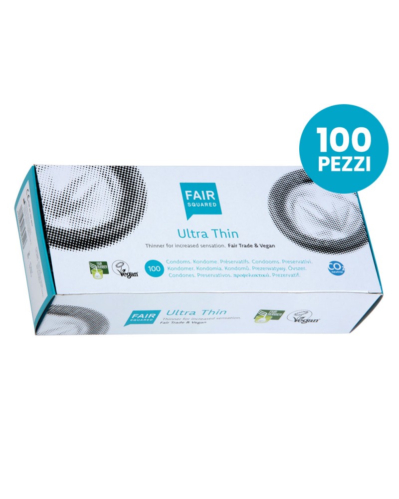 FAIR SQUARED - ULTRA THIN - 100 PEZZI