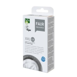 Fair Squared XXL misura 64: preservativi extra large Vegan | Comdoo.it