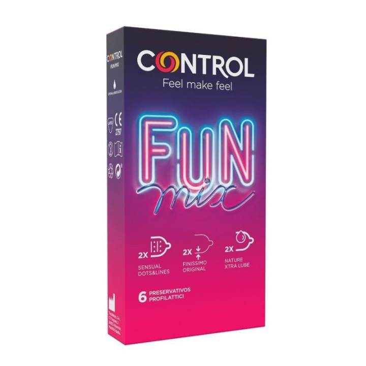 Control Fun Mix: preservativi misti | Comodo.it