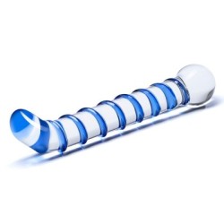 Glas Mr Swirly 6 5: combo dildo e plug in vetro | Comodo.it 2