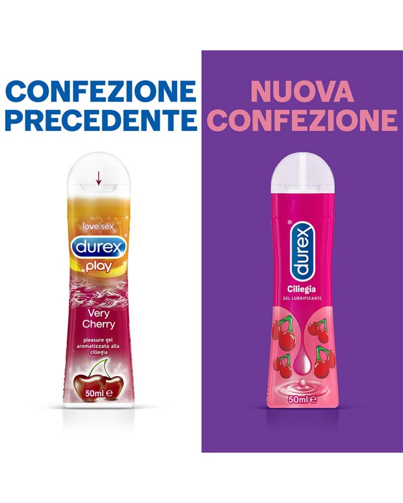 Durex Play Very Cherry lubrificante intimo aromatizzato Comodo it