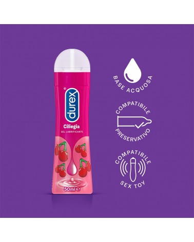 Durex Play Very Cherry lubrificante intimo aromatizzato Comodo it