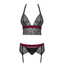 Obsessive Rossita Set: reggiseno, perizoma e guepiere | Comodo.it 2