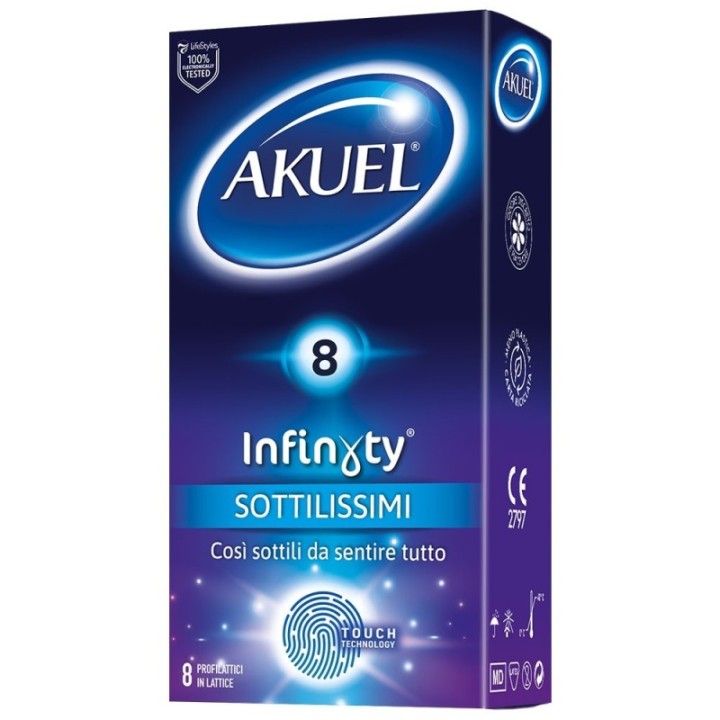Akuel Infinity: preservativi Sottilissimi | Comodo.it