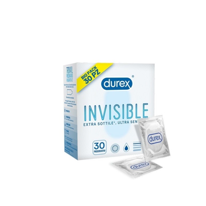 Durex Invisible BigPack 30 pezzi