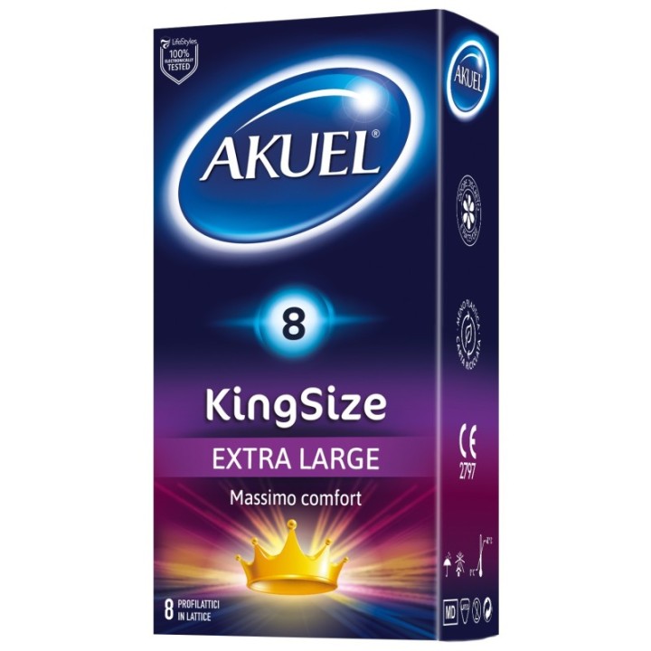 Akuel Zero king Size preservativi XL e ultra sottili Comodo it