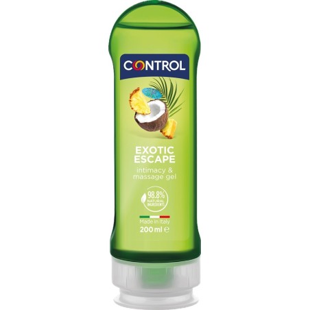 Control 2in1 Exotic Escape gel da massaggio Comodo it